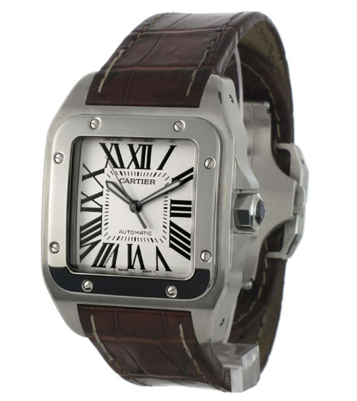 Cartier santos 100 sales w20073x8